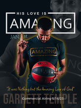 Load image into Gallery viewer, GARRETT TEMPLE COLLECTION: Charcoal-Gold Amazing T-Shirt